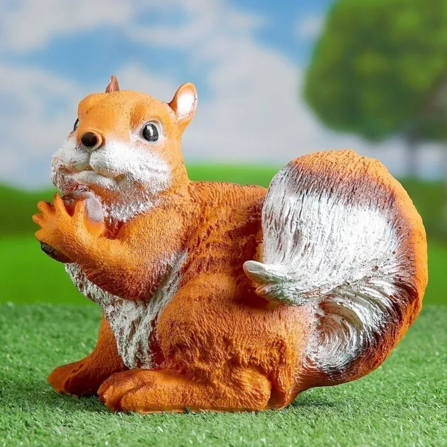 Садовая фигура "Белка с желудем" 24см  3622927