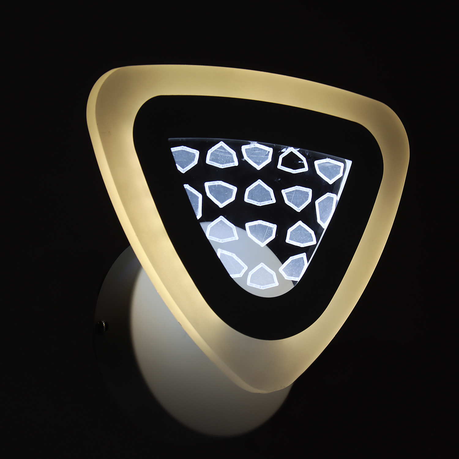 Бра YH560/1W WT 18W LED 220V 3000К-6500К (h=65, w=195, l=220) б/пульта VERNER LIGHTING *1