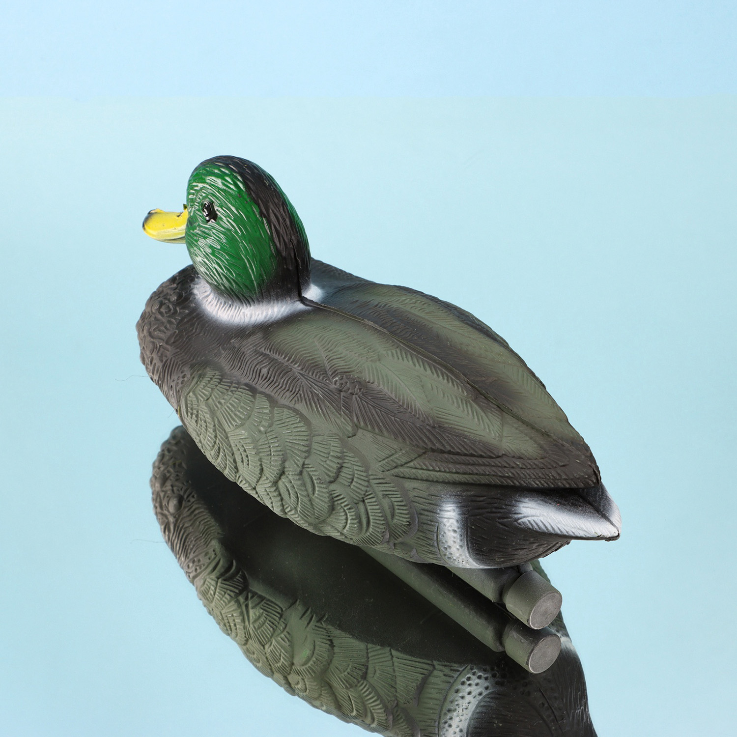 Водоплавающая - подсадная фигура "Селезень" 25х11х10см   10101044