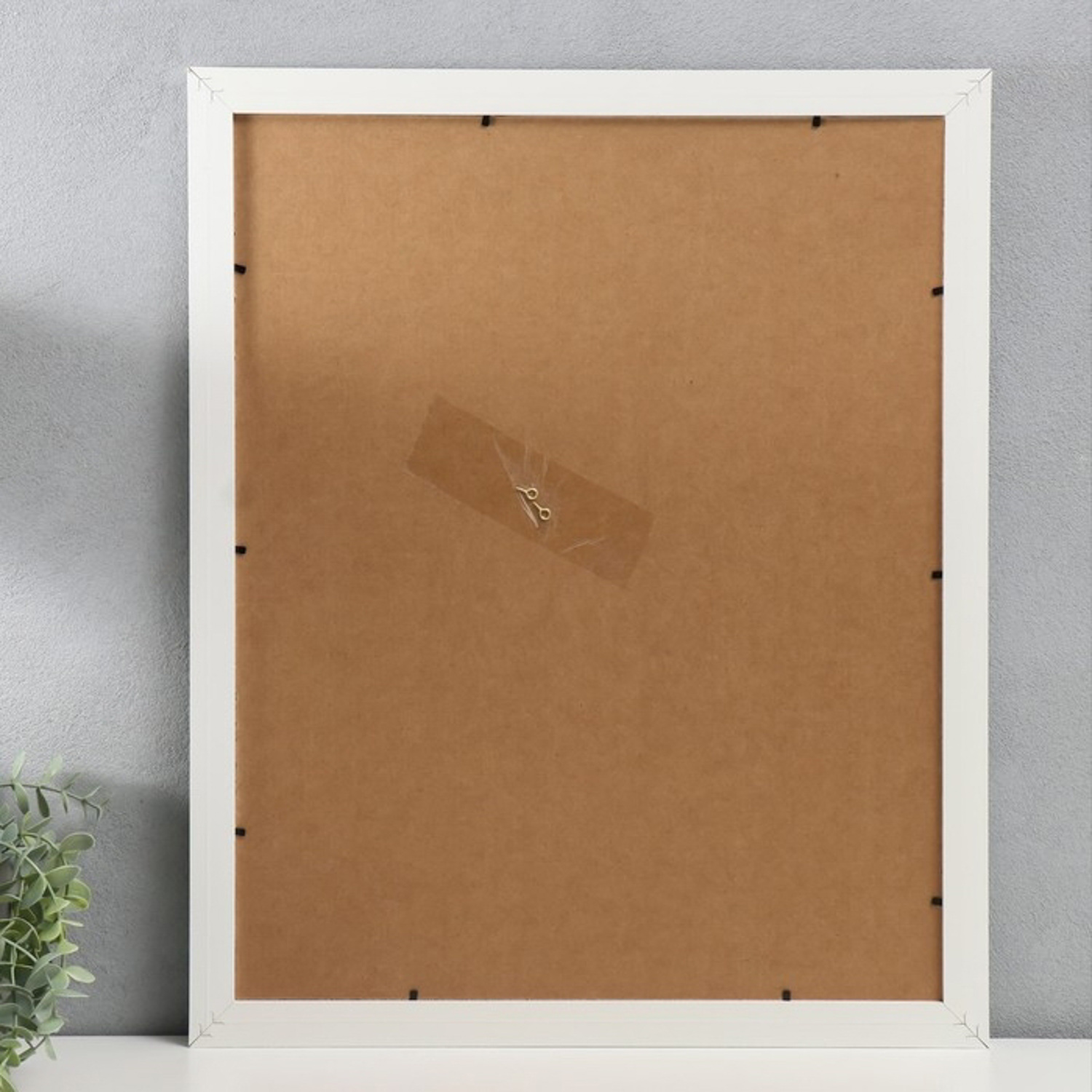 Фоторамка МДФ 40х50 см "Trend" белая (пластиковый экран) 7611915