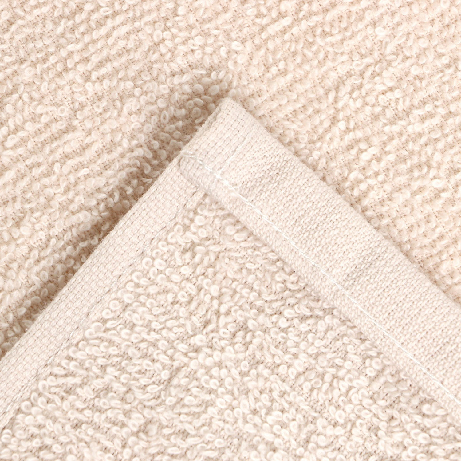 Полотенце махровое Flashlights, 50х90 см, 305 г/м², молочный Полотенце махровое Flashlights, 50х90 см, 305 г/м², молочный