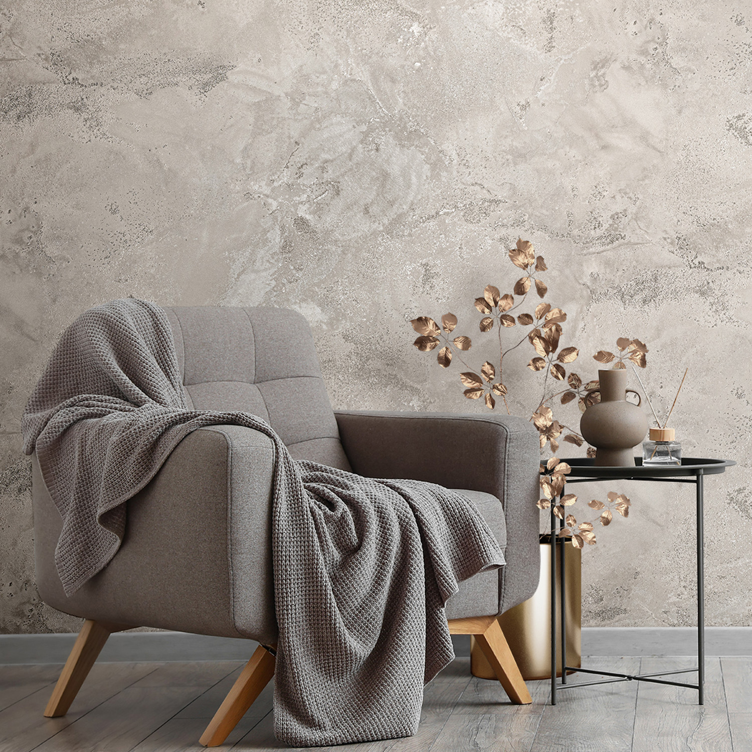 Обои  флиз  Ateliero Capri (беж.) 585622 1.06*10м *6