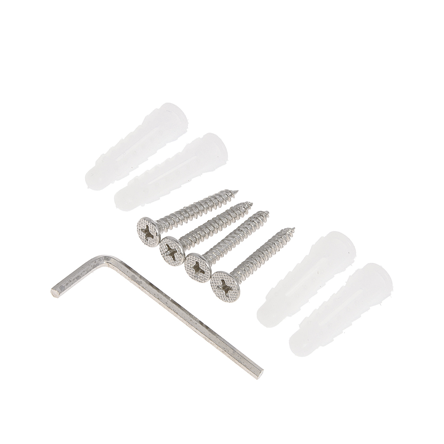 Полка д/ванной стеклянная Potato P7507 *1/10