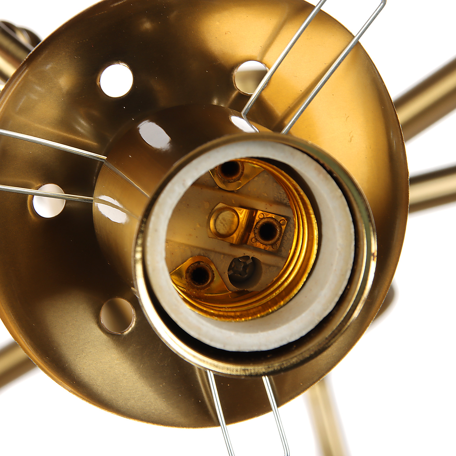 Люстра N36357/6 COP 6*40W E27 220V (d-660; h-485)  VERNER LIGHTING *1