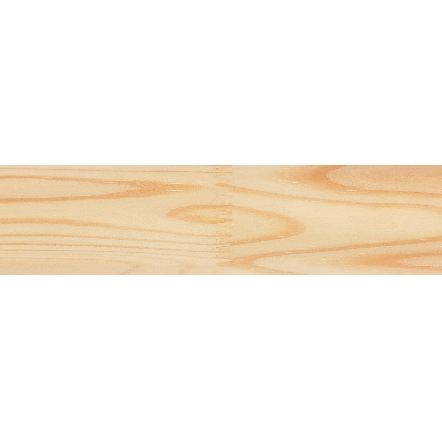 Плинтус 2.2 м, 40 мм, сращенный, бессучковый, гладкий