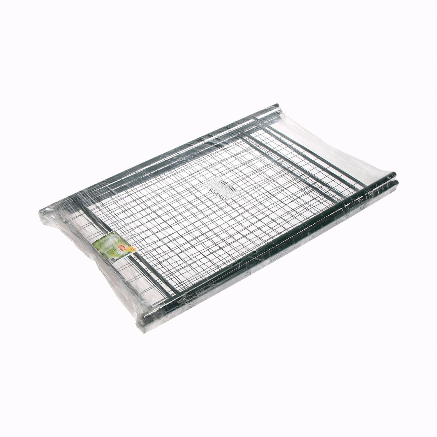 Арка садовая 230 х 125 х 50 см, разборная, металл, зелёная "Сетка", 2083025