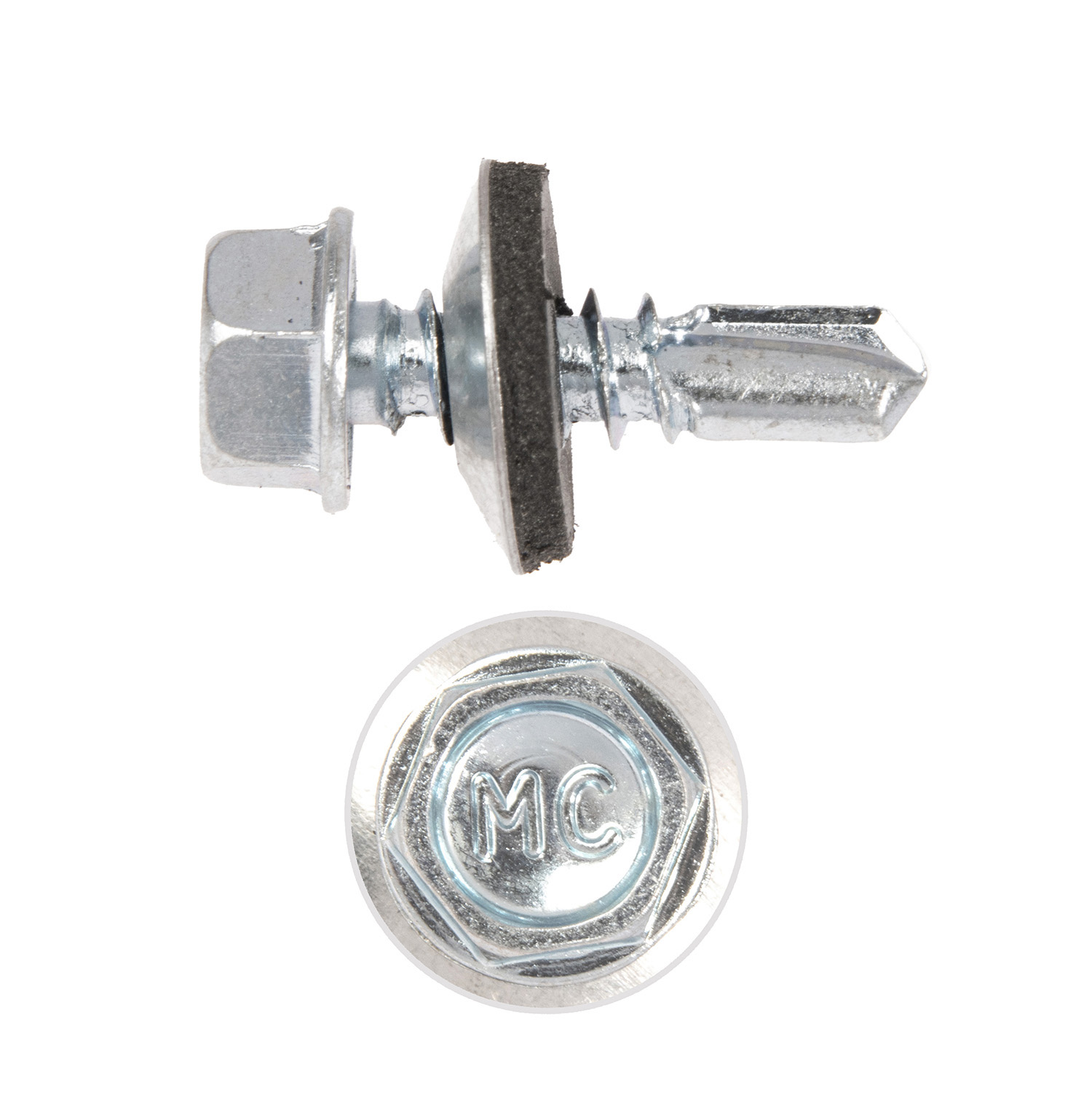 Саморезы кровельные BROZEX 5,5*19 цинк (10кг) промтара *10