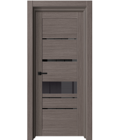 Дверное полотно остекленное 2000х600х38 мм Двери Гуд Х4 Неаполь, коричневый/черный Дверное полотно остекленное 2000х600х38 мм Двери Гуд Х4 Неаполь, коричневый/черный