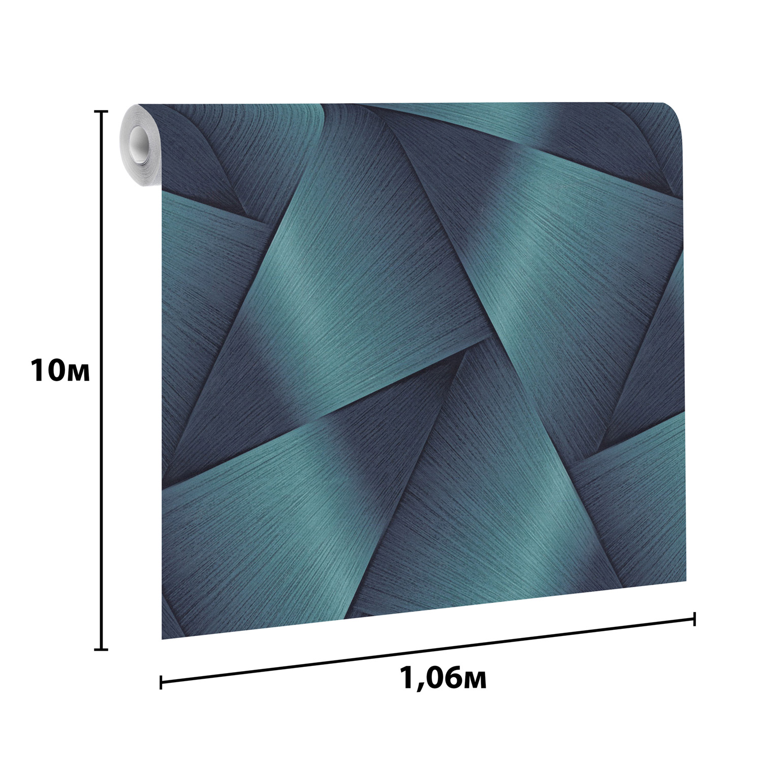 Обои флиз ED Euro Decor Halo (син.) 7342-09 *6