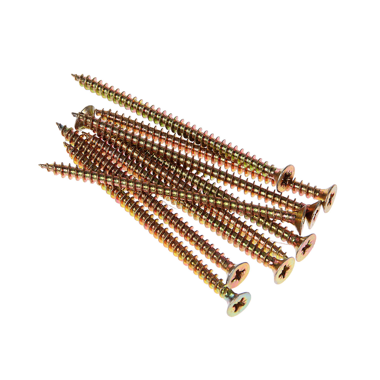 Шурупы желтые BROZEX 5*80 (10кг) промтара *10