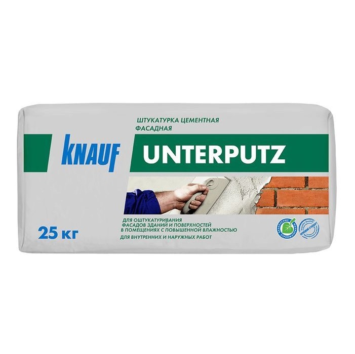 Штукатурка цементная KNAUF Unterputz, фасадная, 25 кг