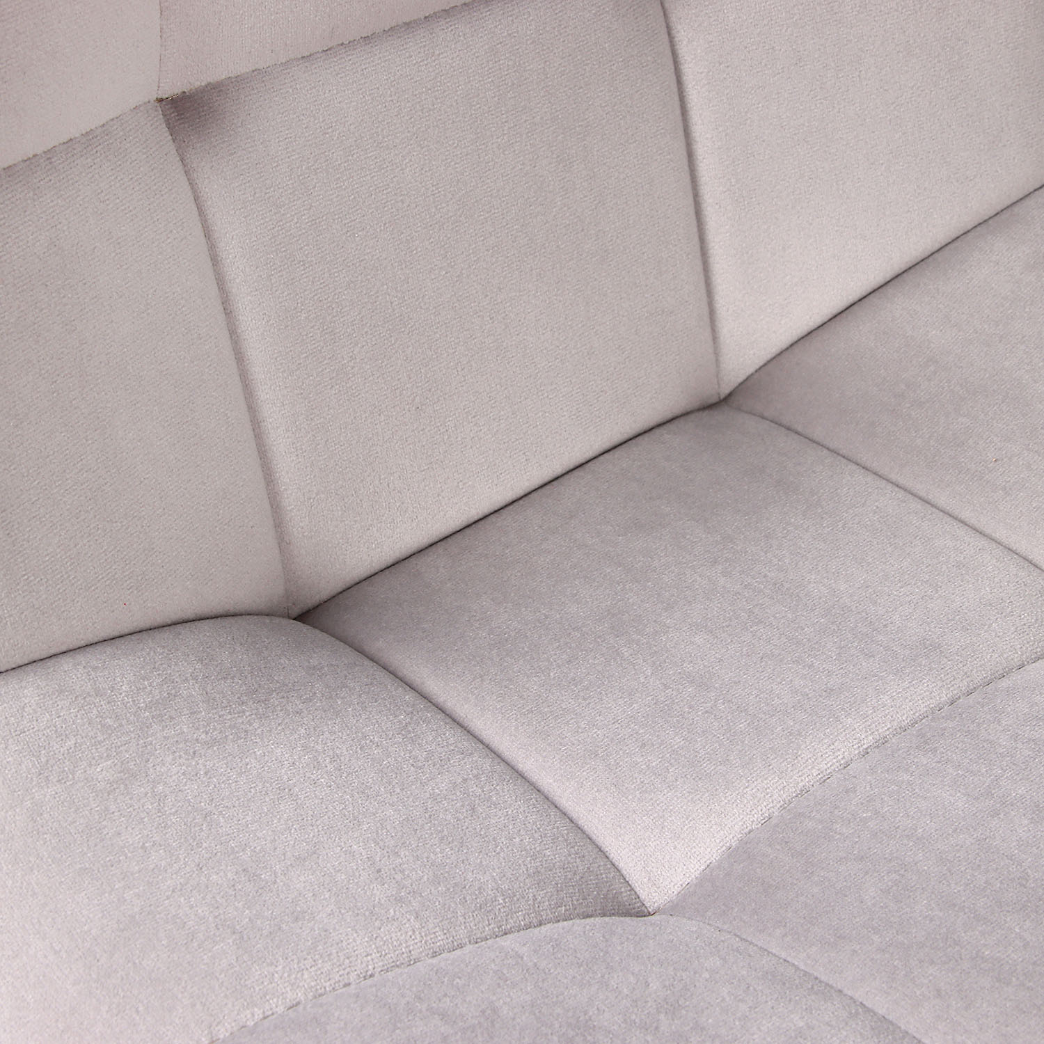 Стул FORPOST Тиффани, 43x84x37 см, велюр конфетти сильвер, серый