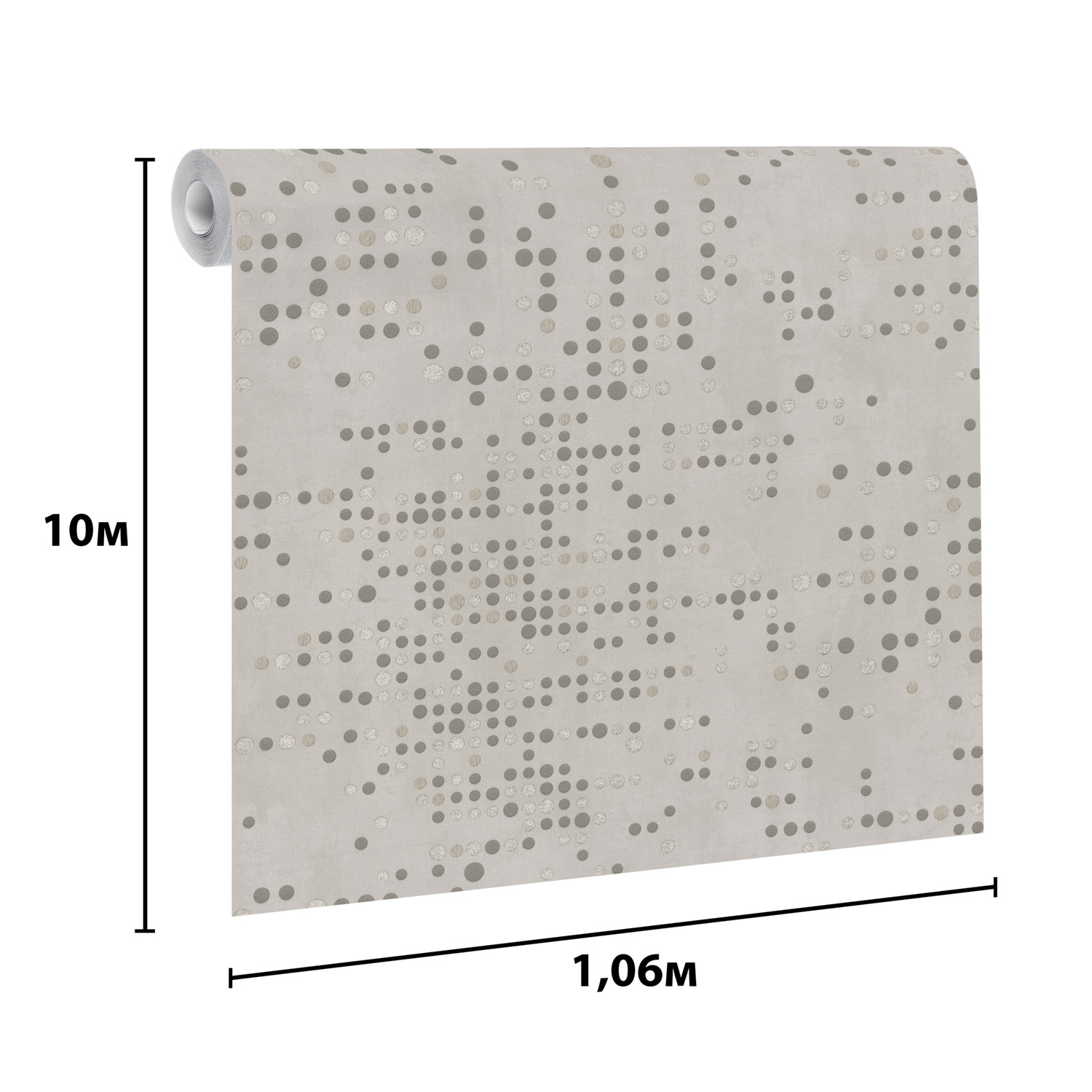 Обои флиз ED Euro Decor Dotera (беж.) 7331-02 *6