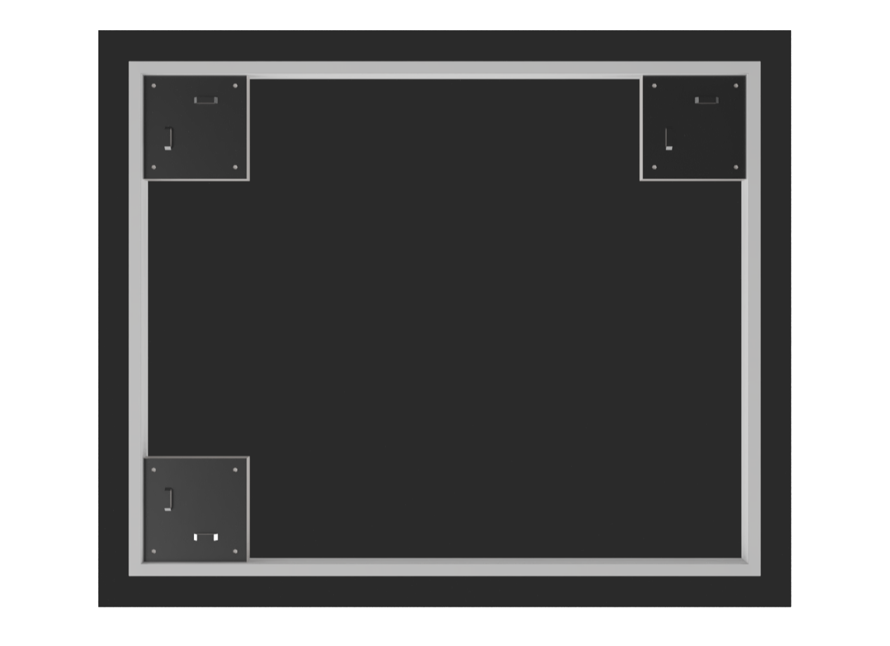 Зеркало /Sansa/ "Промо" 600*500 LED-подсветка, сенсорный выключатель *1/10