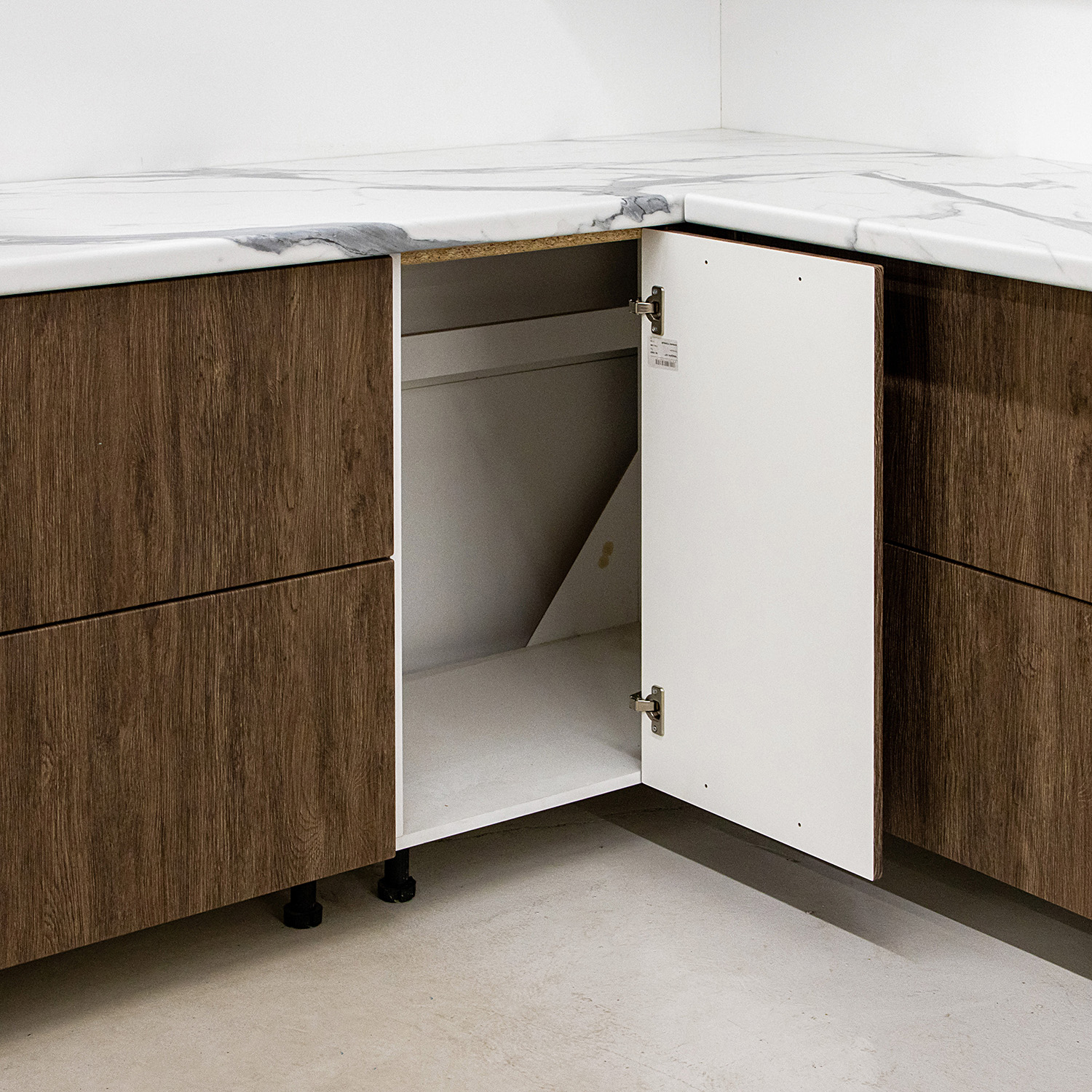 Корпус тумбы под мойку 1000х850х600 мм ГЕРДА, белый