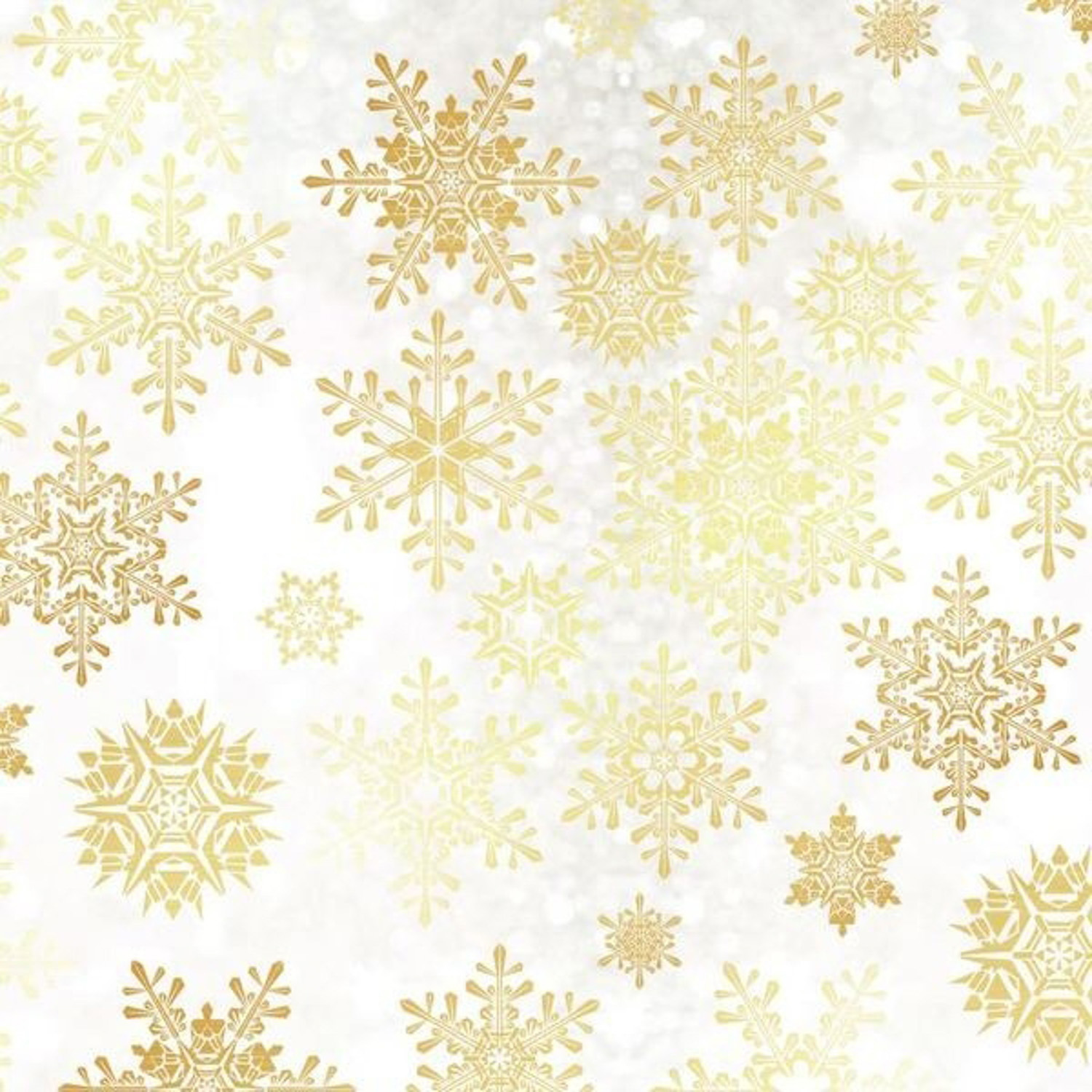 Бумага упаковочная «Снегопад», 50х70 см, золото Бумага упаковочная «Снегопад», 50х70 см, золото