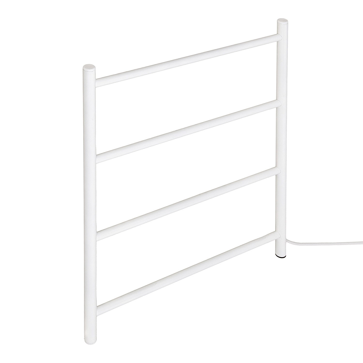 Полотенцесушитель электрический лесенка "Электра" 500х600 сталь 4 полки белый ТЭРА *1