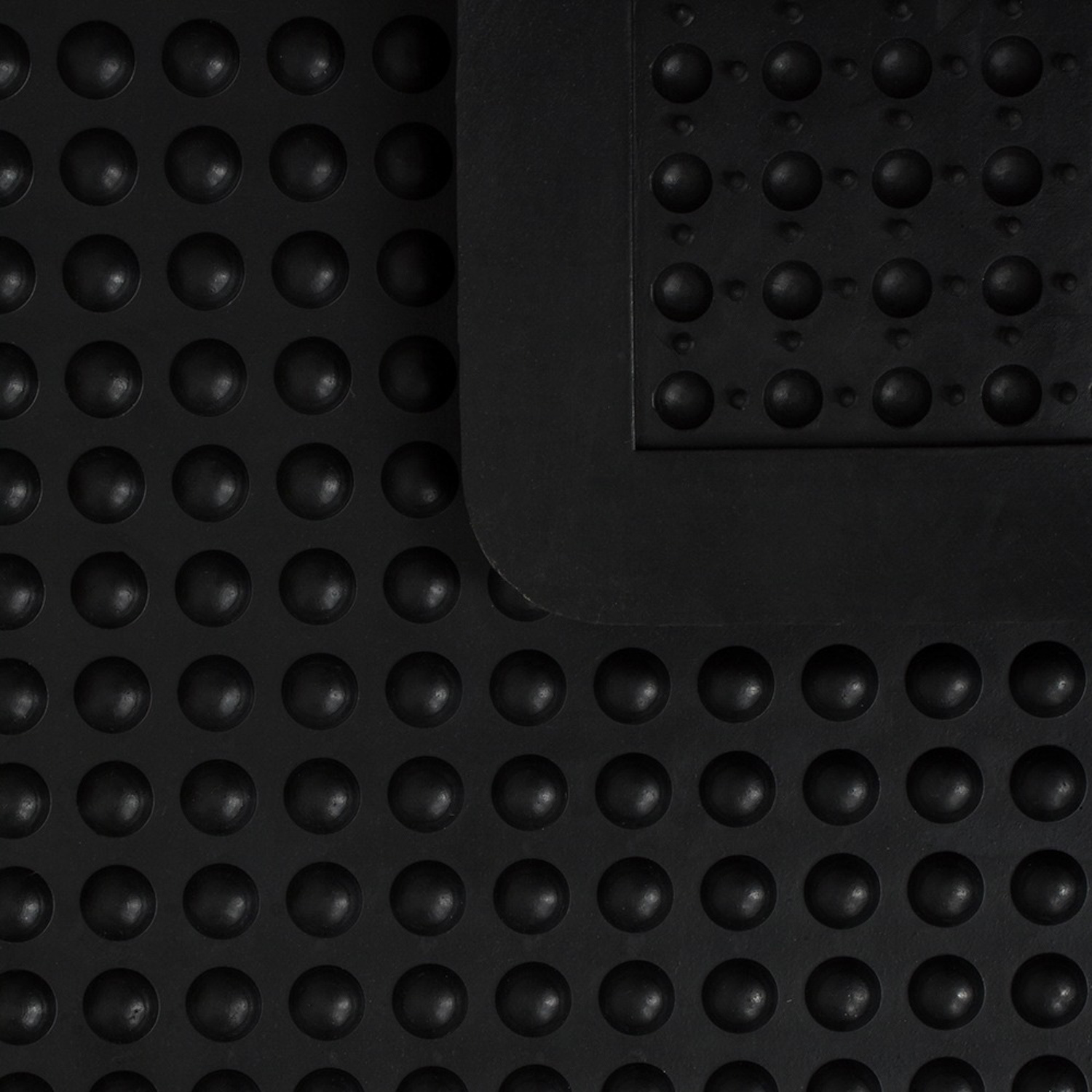 Коврик 60*90 см резтновый"Антиусталость" черный"VORTEX"  (арт.24248) *1/10