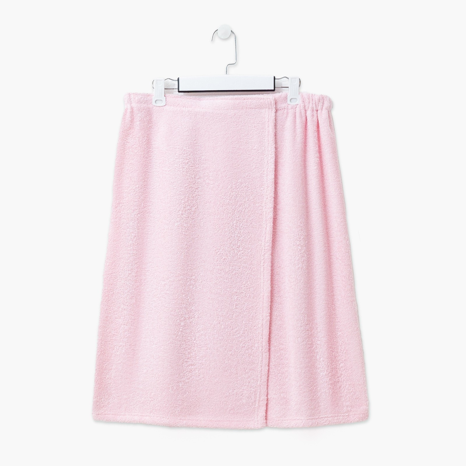 Полотенце парео махровое 68*150см светло-розовый 320г/м2 Экономь и Я *1