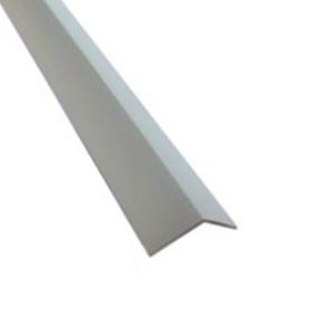 Уголок отделочный ПВХ 15*15 серый 2,7м РСП *50