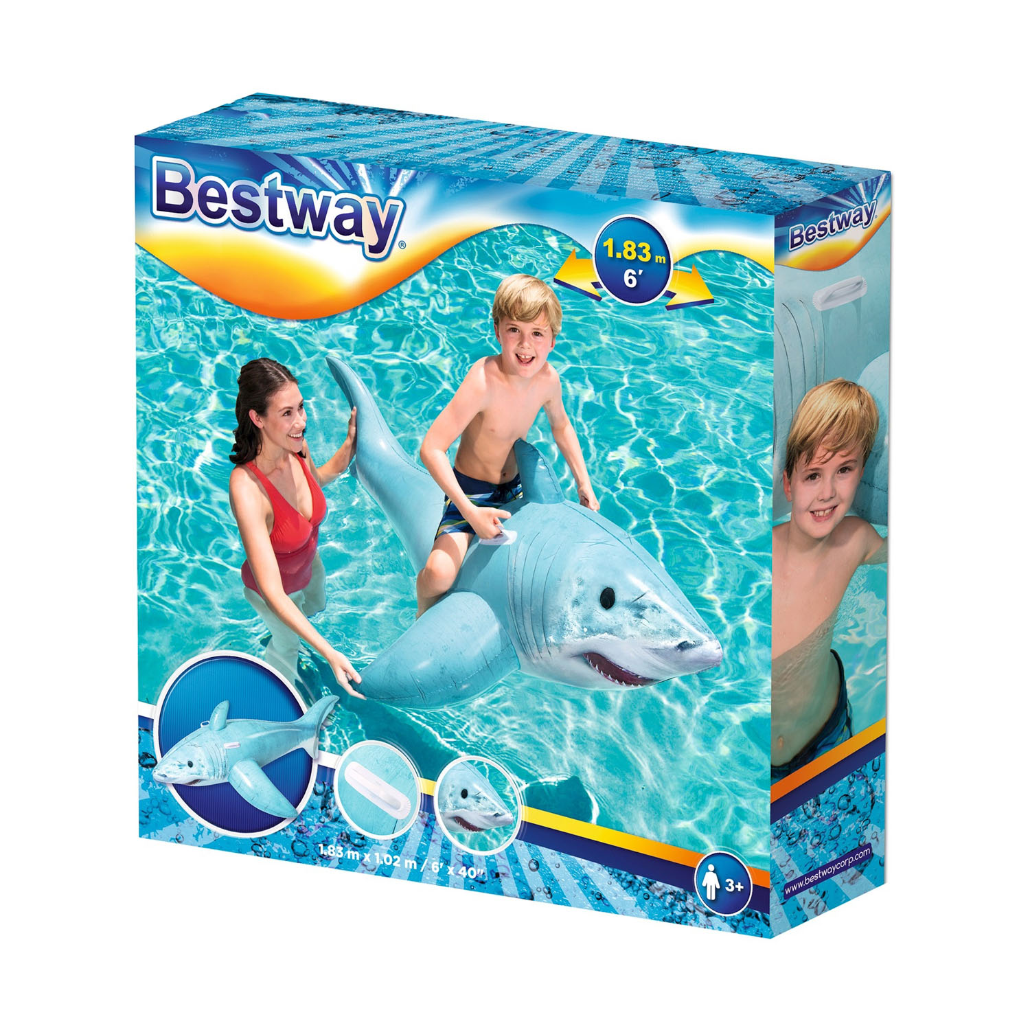 Игрушка надувная для плавания 183 x 102 см 41405   4730448