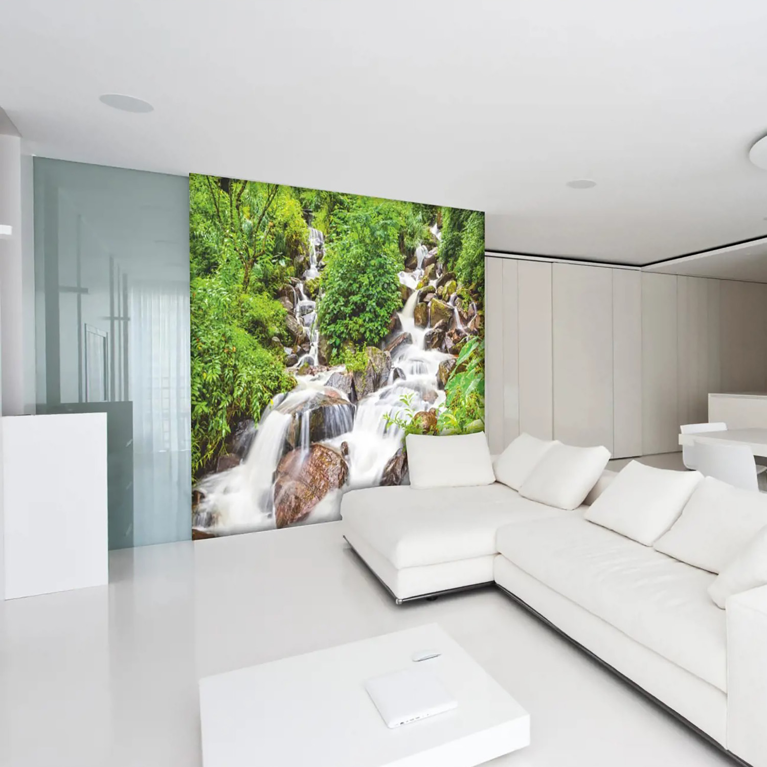 Фотообои Bellissimo В-025 "Горный водопад" 2100*2000м (6 листов) *1