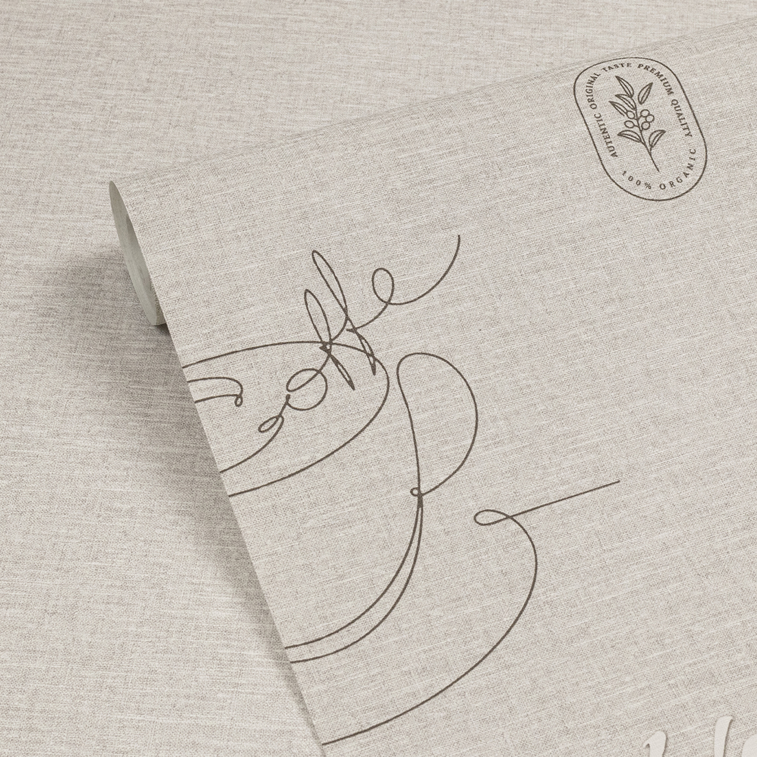 Обои  флиз Ateliero Cafe/Кафе (беж.) 589696  1.06*10м *6