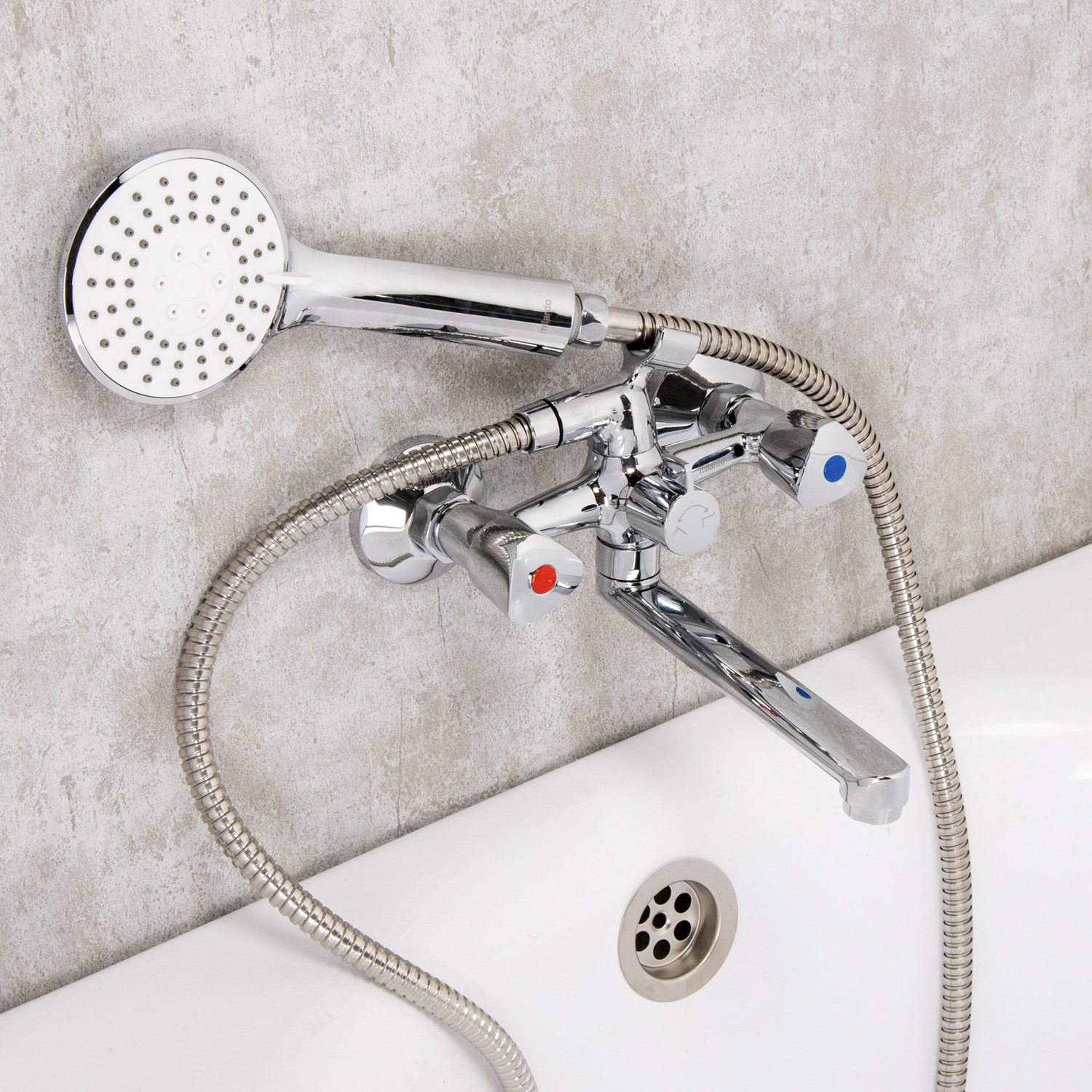 Смеситель для ванны с длинным изливом Milardo Tring TRISBL2M10 *1