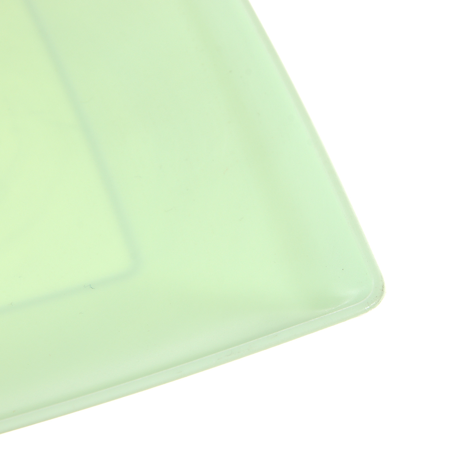 Тарелка пластм. мелкая квадр.190х190мм Салатный матовая арт.wtc-631 ("Новороссийск")  *1/36