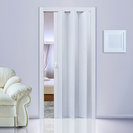 Дверь раздвижная 2050х840 мм РСП, пластик, серый ясень