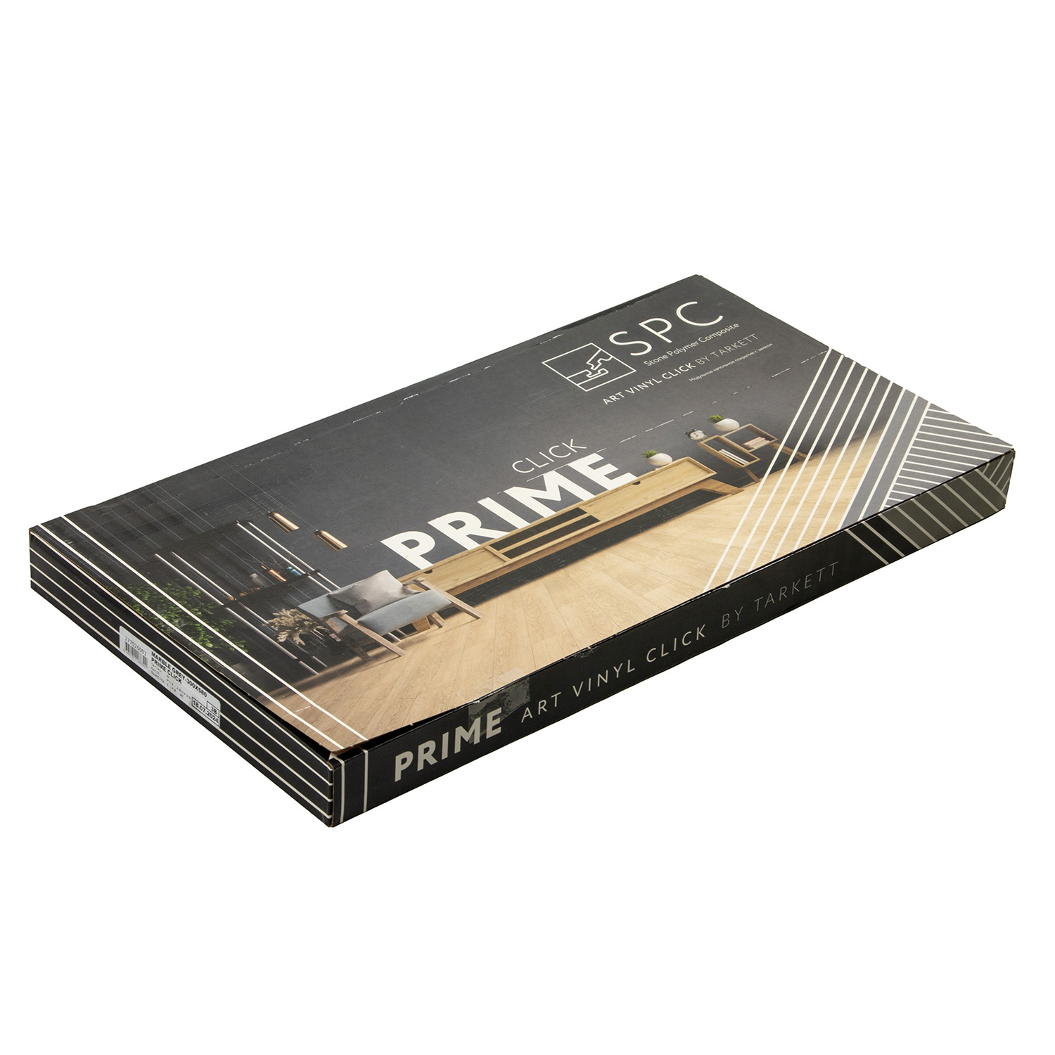 Плитка виниловая 1.74 м² Tarkett Prime Click, 580х300х3.85 мм, marble grey Плитка виниловая 1.74 м² Tarkett Prime Click, 580х300х3.85 мм, marble grey