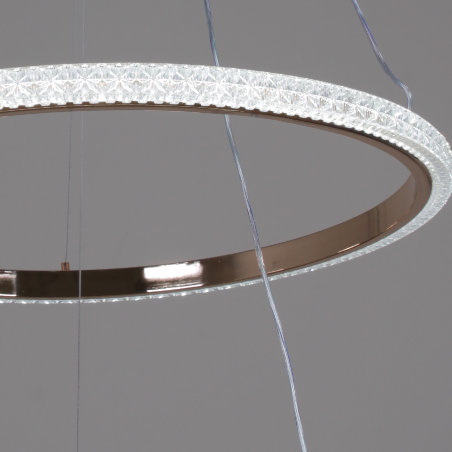 Светильник подвесной светодиодный 87090-0.4-02 BK+FG LED 72W 3000-6500К ПДУ+диммер S=14м2  *1