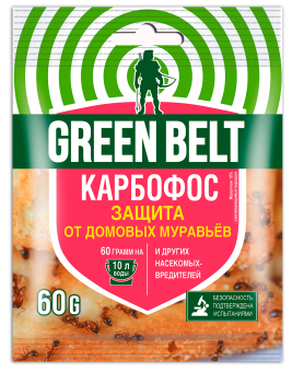 Средство от насекомых Карбофос 60г Грин Бэлт 10/100