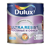 Краска латексная Гостиные и Офисы 0,9 л Dulux Ultra Resist  моющаяся База BС  *1