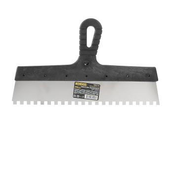 Шпатель малярный зубчат. 350мм зуб 8*8 "Korvus" (арт.1205114) *1/24 Шпатель малярный зубчат. 350мм зуб 8*8 "Korvus" (арт.1205114) *1/24