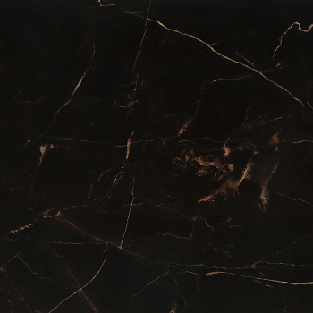 Керамогранит 2.16 м² JF1267S, 1200x600x9 мм, полированный, черный мрамор