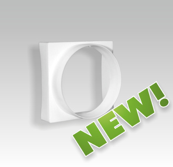 Соединитель воздуховода квадратного 100х100мм с круглым Ø100мм 10КВ *1