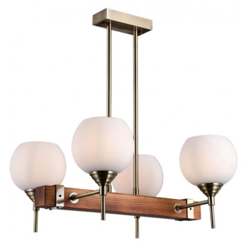 Люстра Illumico IL9745-4PSQ-79, Е27, 4 лампы, 40 Вт, цвет античная бронза Люстра Illumico IL9745-4PSQ-79, Е27, 4 лампы, 40 Вт, цвет античная бронза