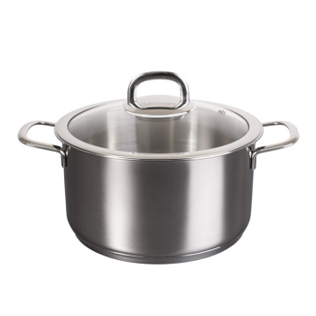 Кастрюля нерж. "Kukmara" "Safia" 4,0л Стекл.кр., d дна205мм SF-CA4022G *1/4