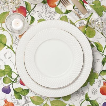 Скатерть хлопок 144*200см Этюды 8966/1 Самойловский текстиль *1