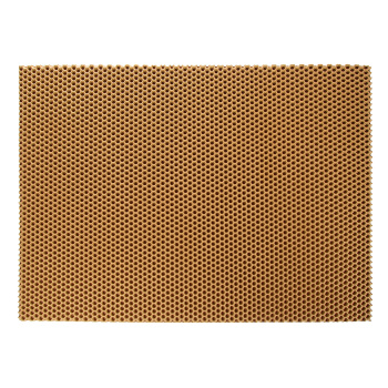 Коврик грязезащитный ЭВА TUP, 68х48 см, соты, бежевый