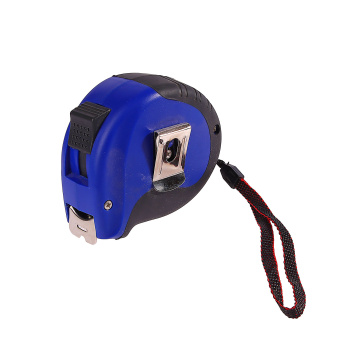 Рулетка 7,5м х25мм резино-пластик. корпус стальная лента фиксатор арт.2501208 T4Р *1/6/60