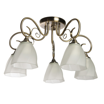 Люстра С0591/5 5*40W E27 (q-550 h-290) S=20м2 VERNER LIGHTING *1