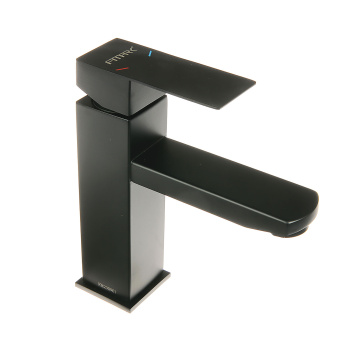 Смеситель для умывальника FMARK FS8101H, короткий излив, рычажный