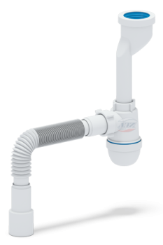 Сифон для писсуара Ани с трубой 40*40/50 U0115 *1