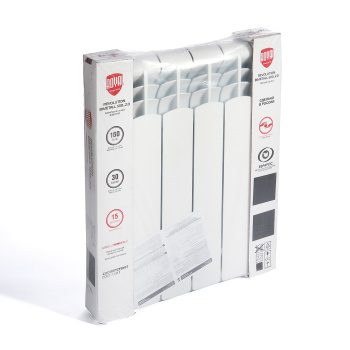 Радиатор биметаллический 6 секций Royal Thermo Revolution, 500 мм, белый