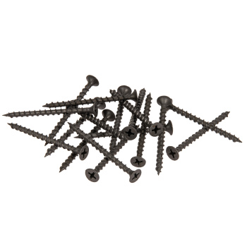 Саморезы по дереву 3.5х51 мм BROZEX, крупная резьба, фосфатированные, 400 шт.