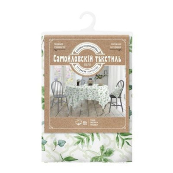 Скатерть хлопок 144*144см Дендра 8964/1 Самойловский текстиль *1