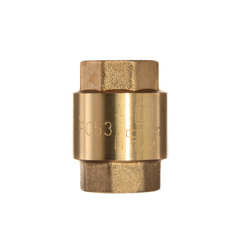 Обратный клапан 1/2"(Ø15) М/М CTM CBCVB012 (с латунным штоком) *1/50 Обратный клапан 1/2"(Ø15) М/М CTM CBCVB012 (с латунным штоком) *1/50