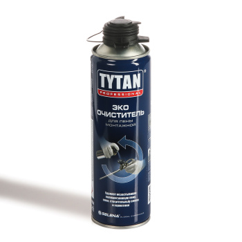 Очиститель монтажной пены 500 мл TYTAN ECO
